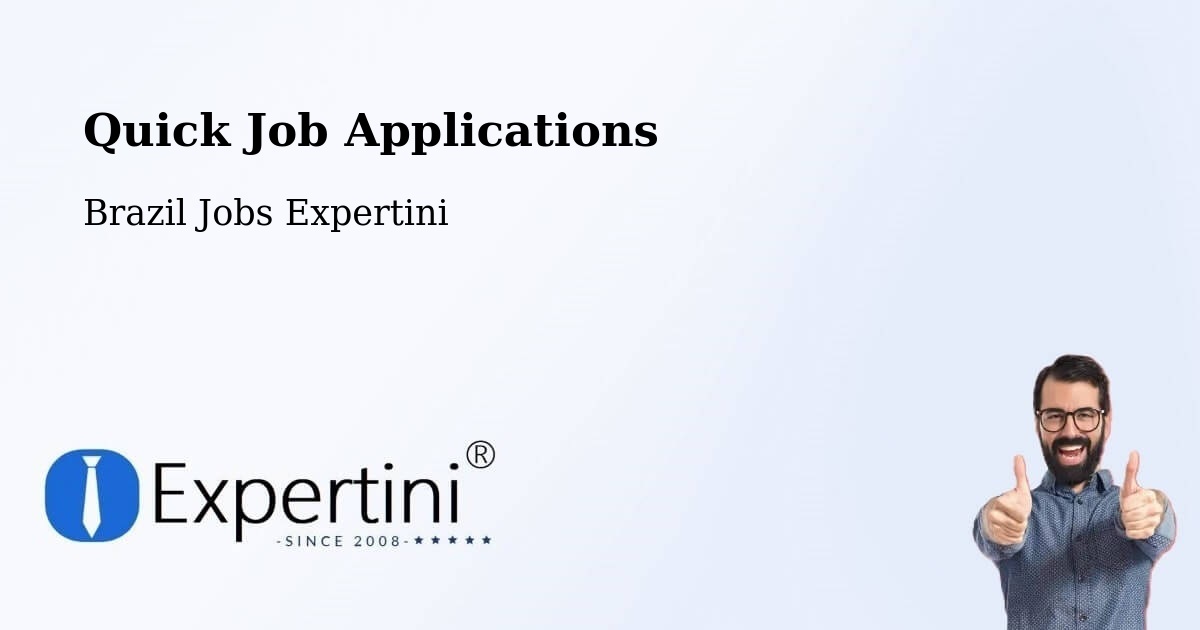 Quick Apply Feature – Pedro Ii - Brazil Jobs Expertini